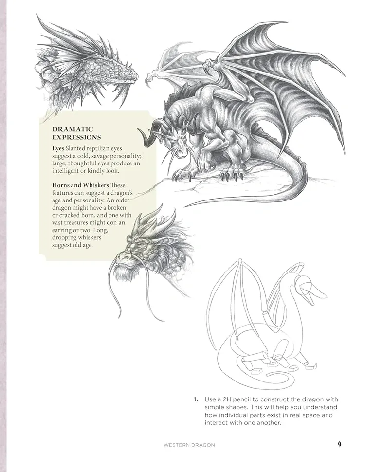 The Secret Lives of Dragons and Other Mythical Creatures. And How to Draw Them — Майкл Добжицкі, фото 5