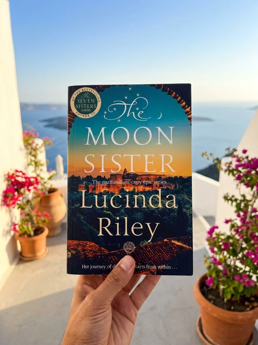 The Seven Sisters. The Moon Sister. Book 5 — Люсінда Райлі, обкладинка