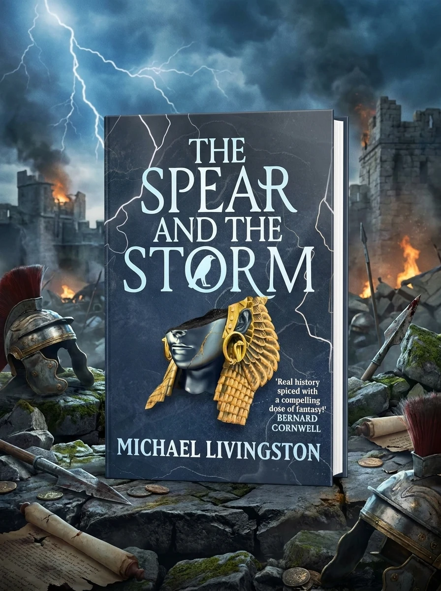 The Shards. The Spear and the Storm — Майкл Лівінгстон, обкладинка