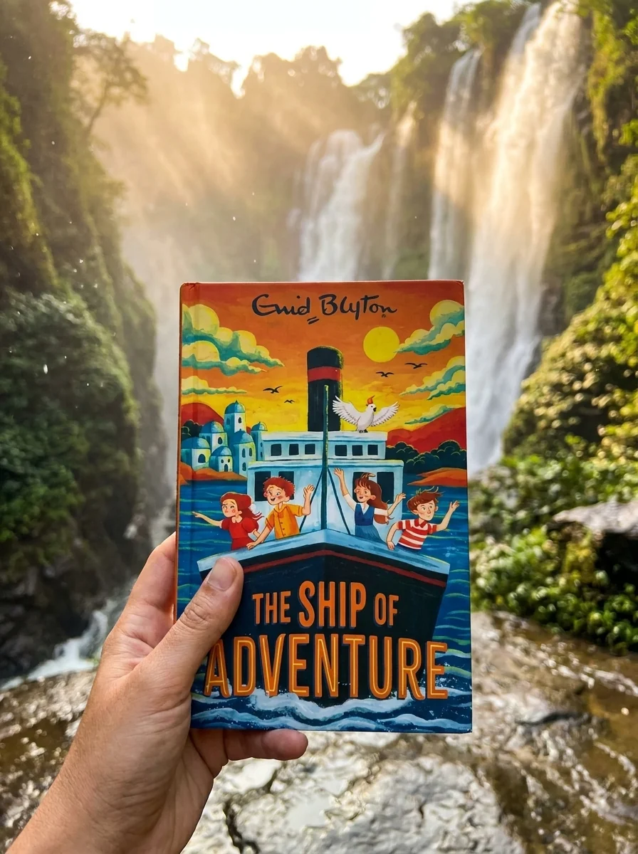 The Ship of Adventure — Інід Блайтон, обкладинка