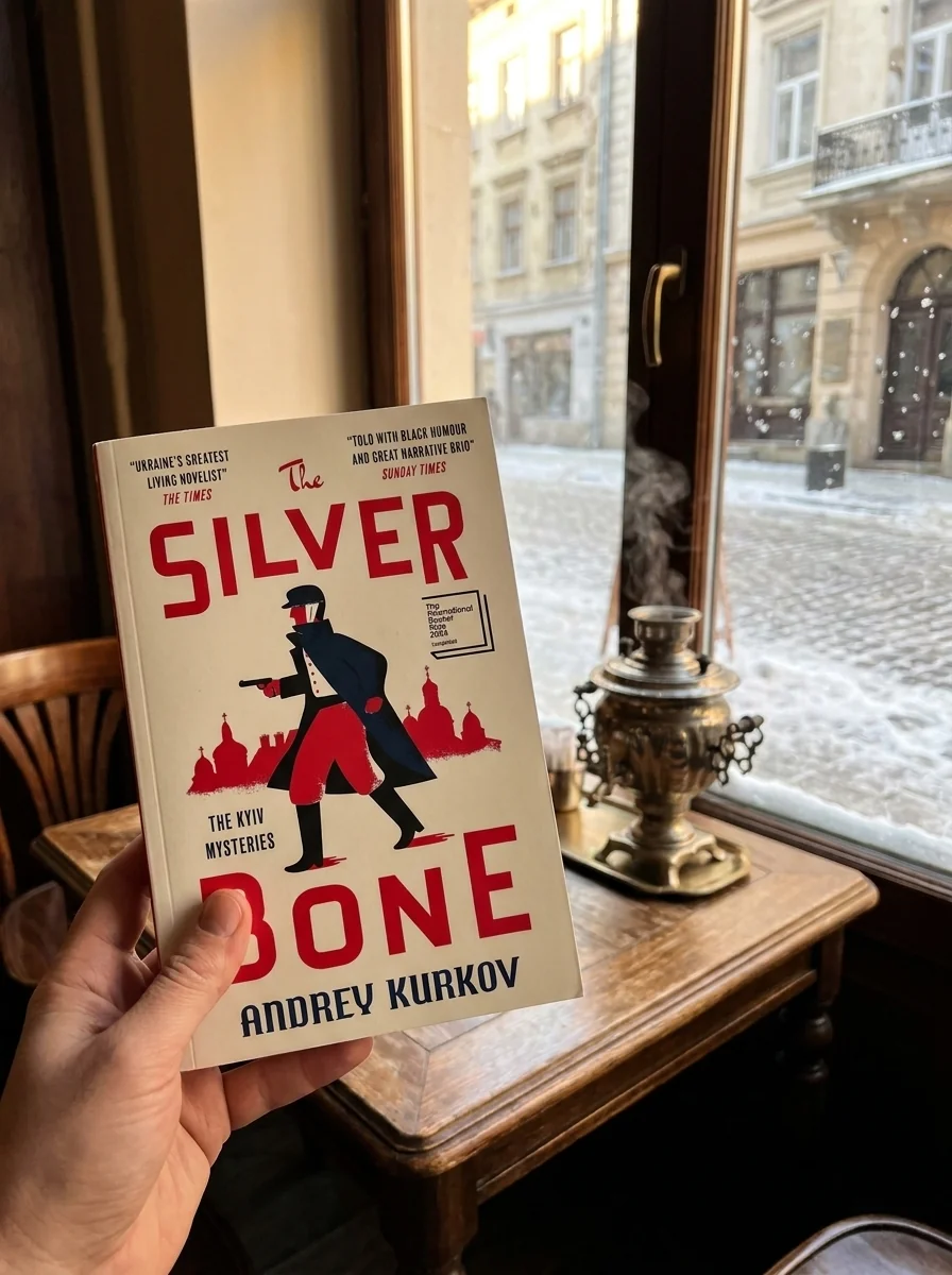 The Silver Bone — Андрій Курков, обкладинка