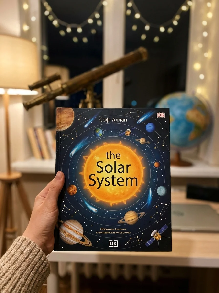 The Solar System — Софі Аллан, обкладинка
