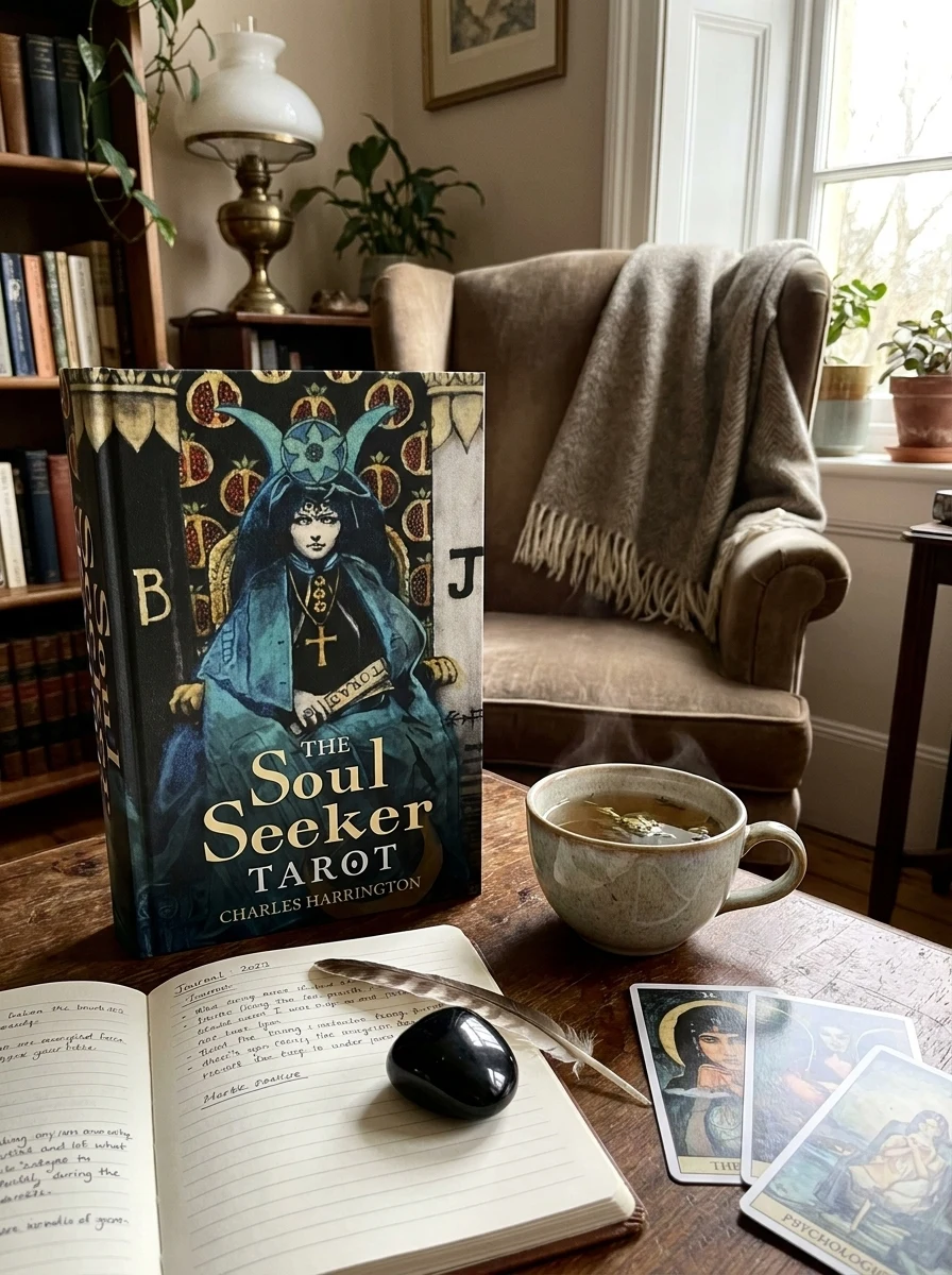 The Soul Seeker Tarot — Чарльз Гаррінгтон, обкладинка