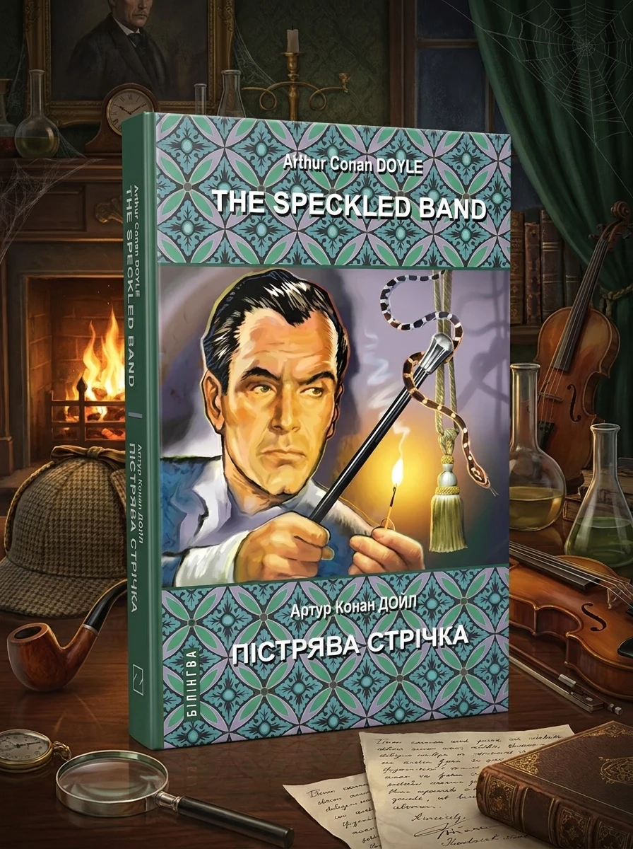 The Speckled Band and Other Stories. The Adventures of Sherlock Holmes/ Пістрява стрічка та інші історії. Пригоди Шерлока Холмса — Художня література