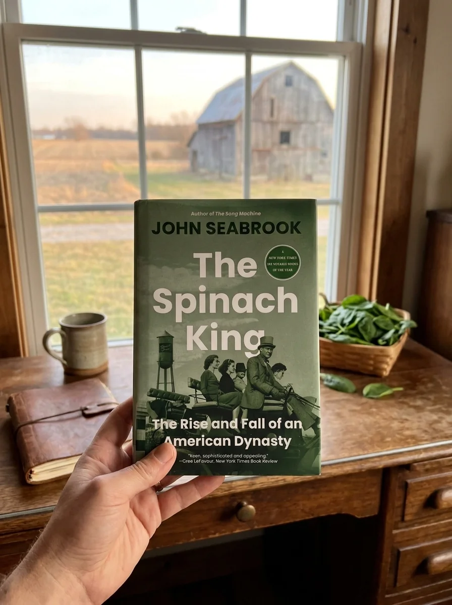 The Spinach King. The Rise and Fall of an American Dynasty — Джон Сібрук, обкладинка