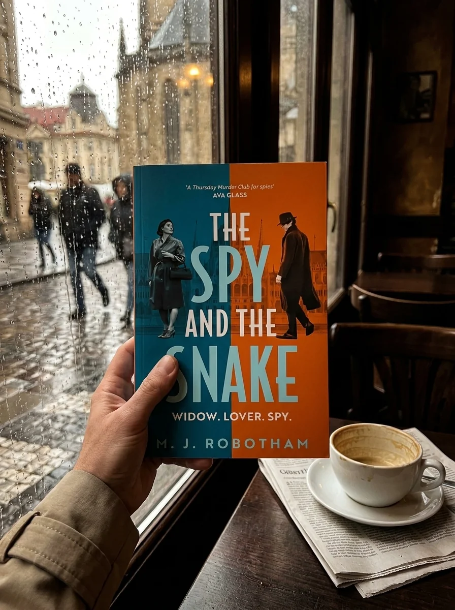 The Spy and the Snake — Менді Роботем, обкладинка