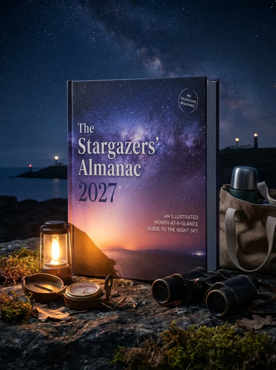 The Stargazers' Almanac. An Illustrated Month-at-a-Glance Guide to the Night Sky — Наука та психологія