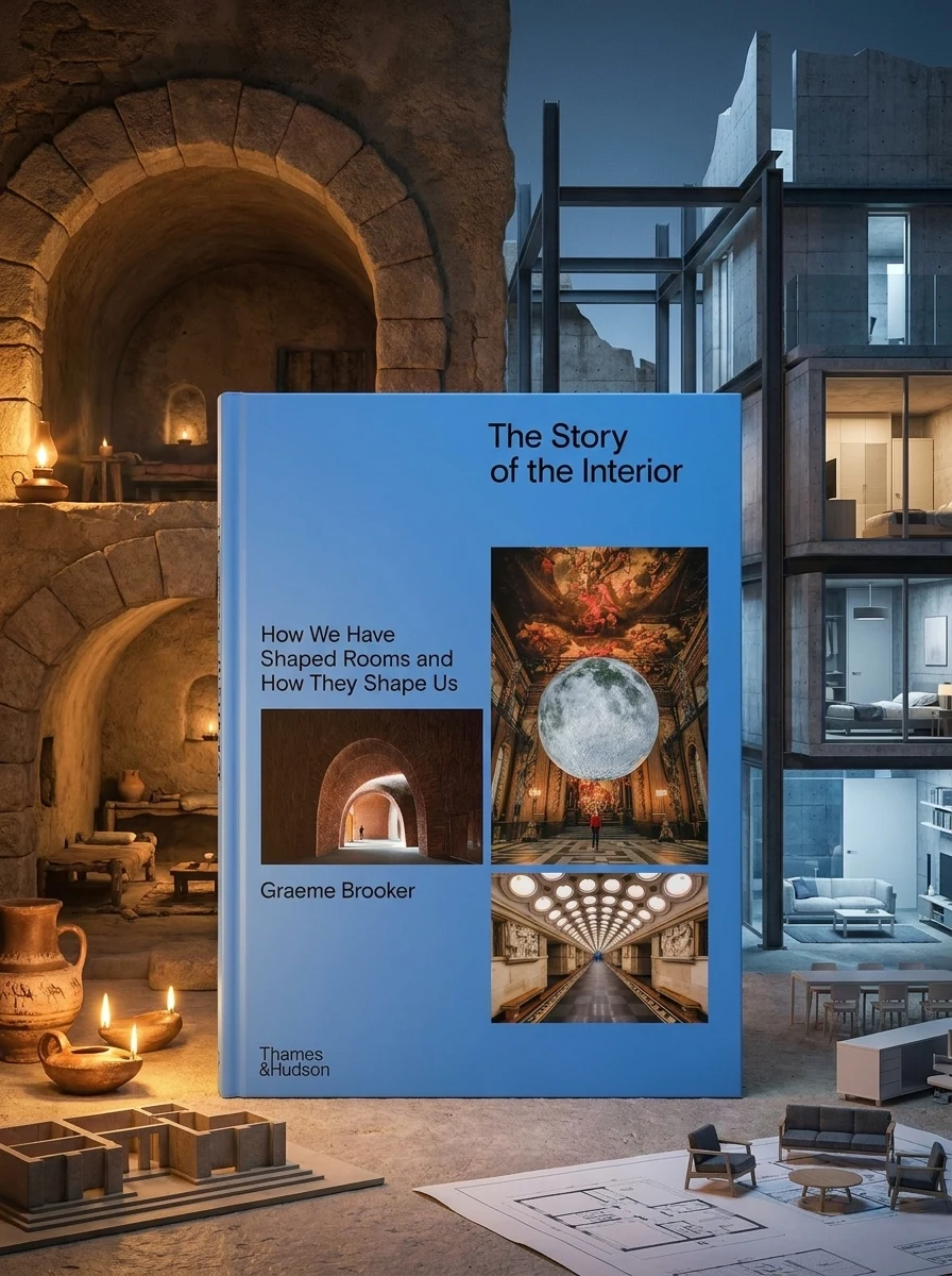 The Story of the Interior. How We Have Shaped Rooms and How They Shape Us — Грем Брукер, обкладинка