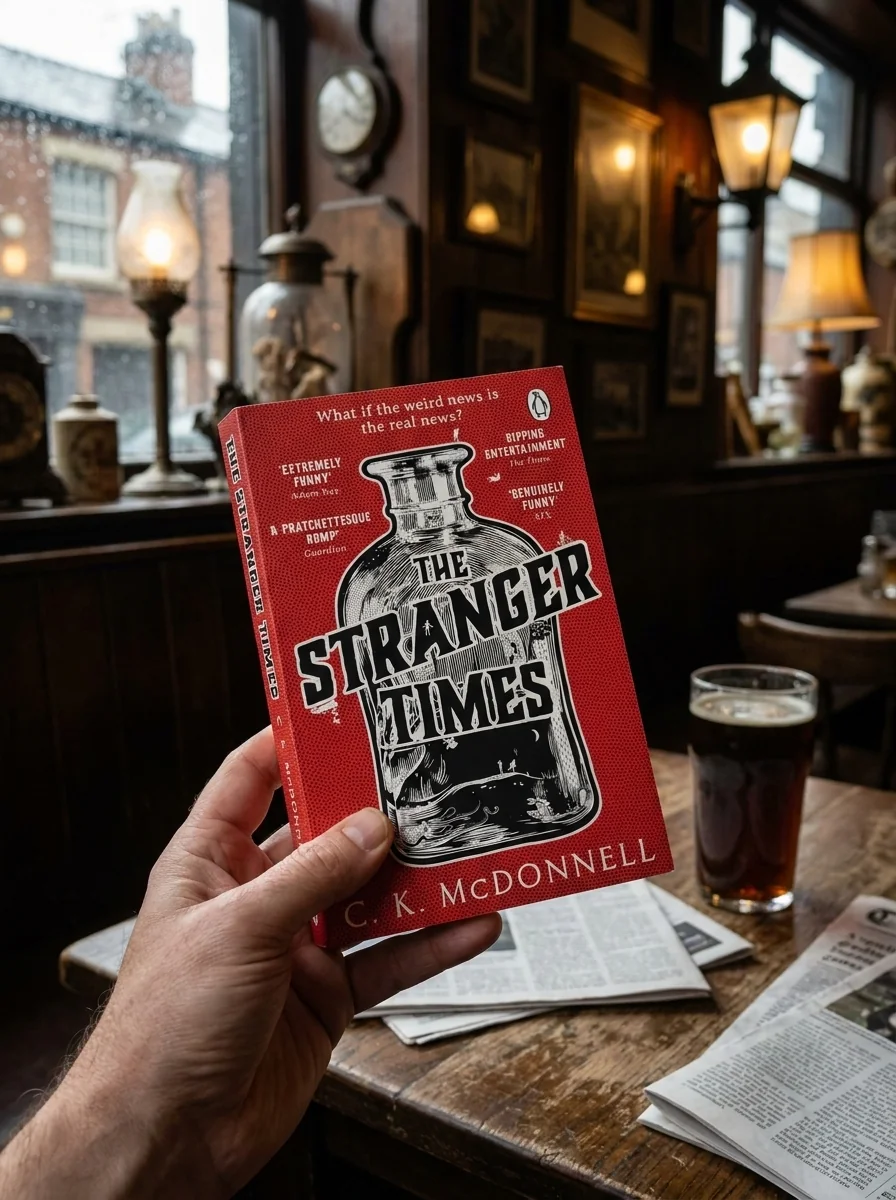 The Stranger Times — Кейм Макдоннелл, обкладинка