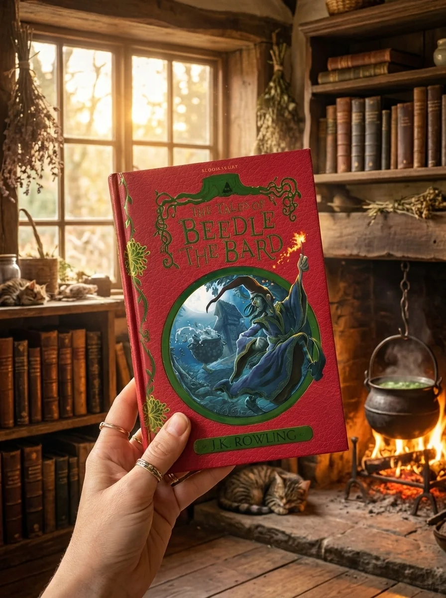 The Tales of Beedle the Bard, Джоан Ролінґ, м'яка обкладинка — Дитяча література
