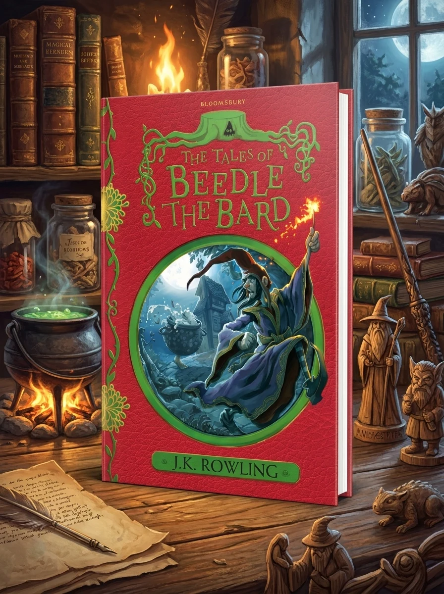 The Tales of Beedle the Bard, Джоан Ролінґ, м'яка обкладинка — фото 2