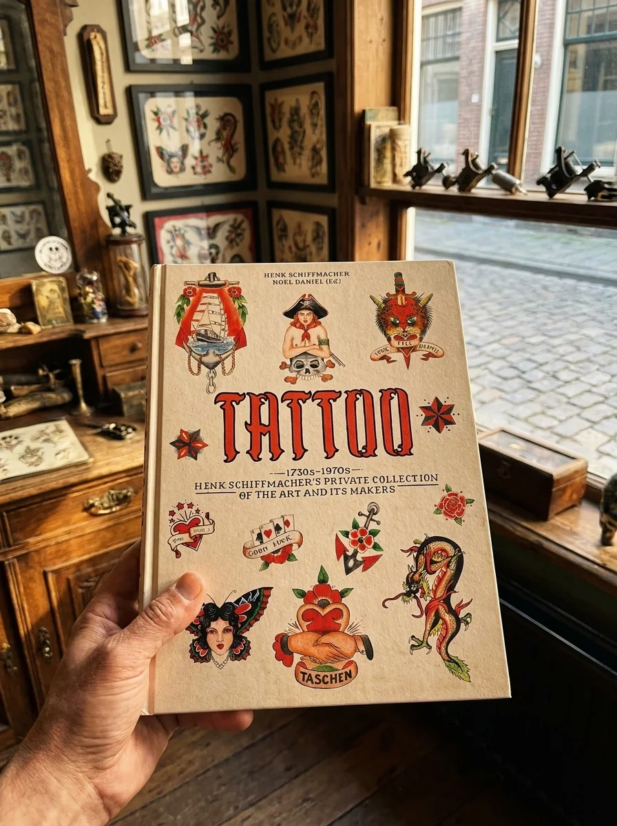The Tattoo Book — Хенк Шиффмахер, обкладинка