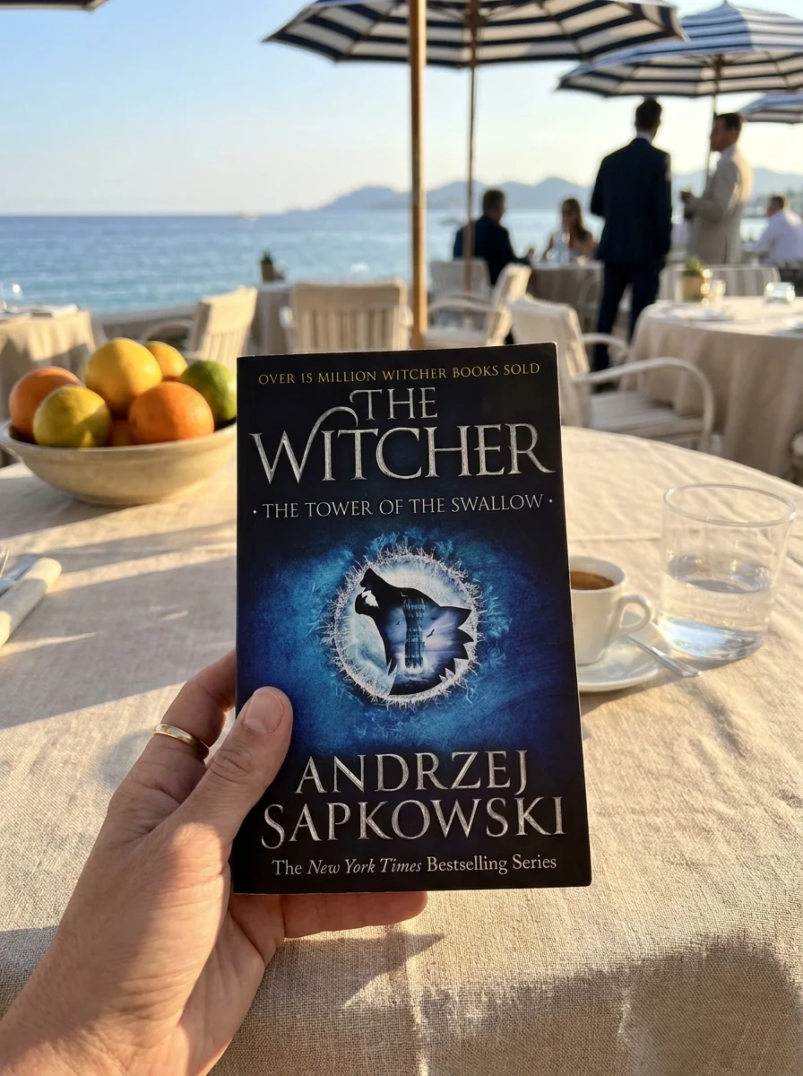 The Witcher. The Tower of the Swallow — Анджей Сапковський, обкладинка