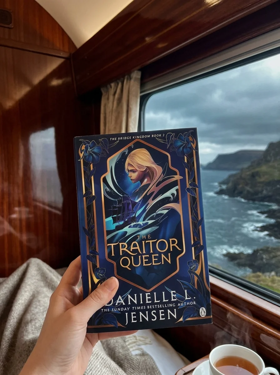 The Traitor Queen. The Bridge Kingdom. Book 2 — Данієль Єнсен, обкладинка
