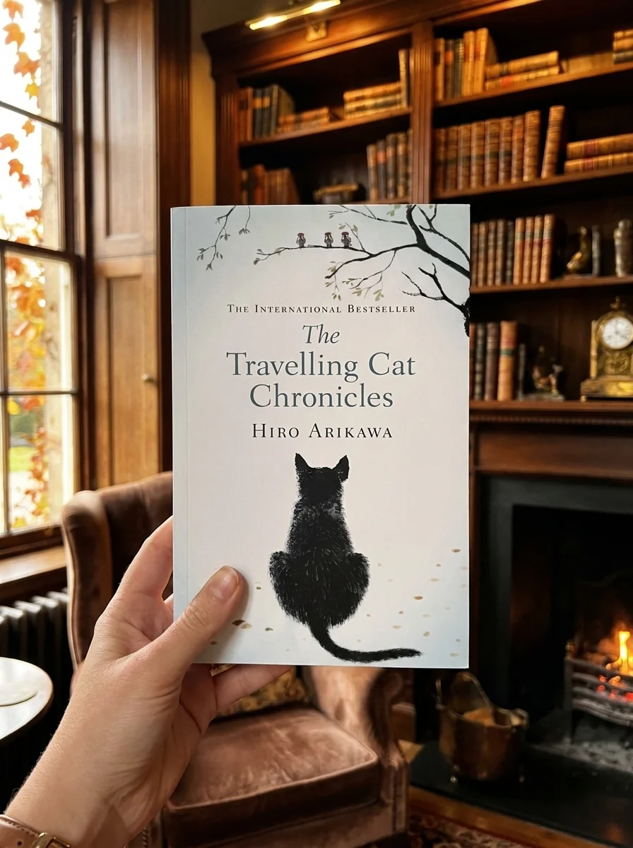 The Travelling Cat Chronicles — Хіро Арікава, обкладинка