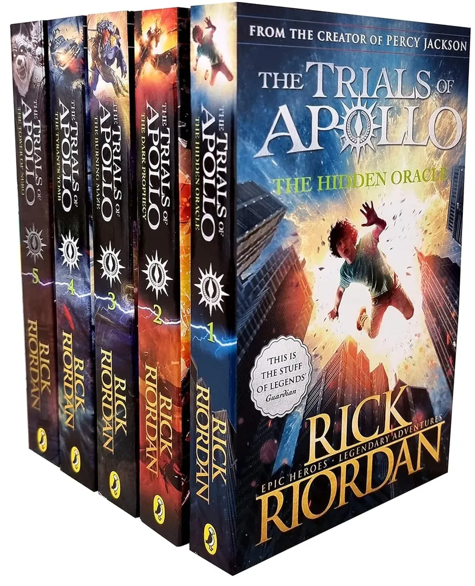 The Trials of Apollo 5-Book Set — Рік Ріордан, фото 4