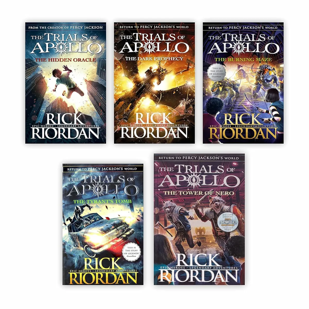 The Trials of Apollo 5-Book Set — Рік Ріордан, фото 6
