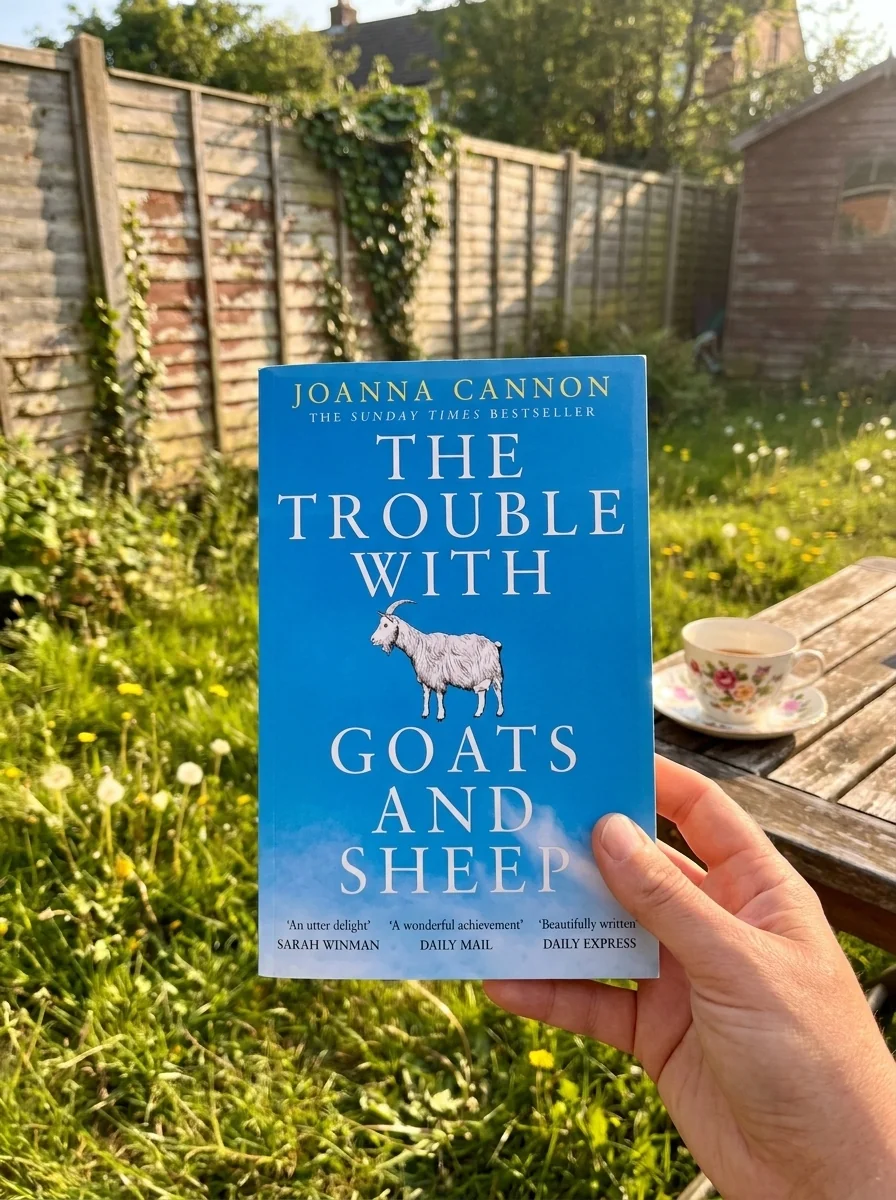 The Trouble with Goats and Sheep — Джоанна Кеннон, обкладинка