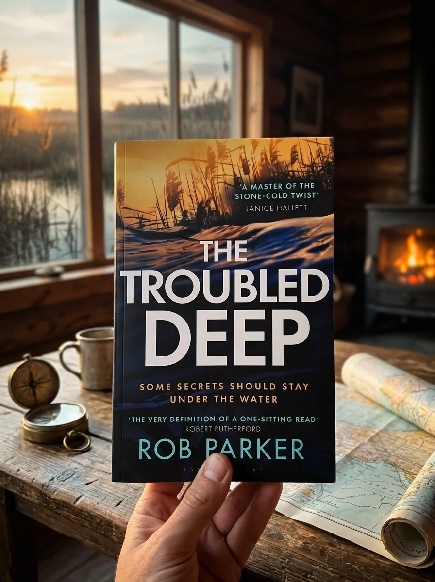 The Troubled Deep — Роб Паркер, обкладинка