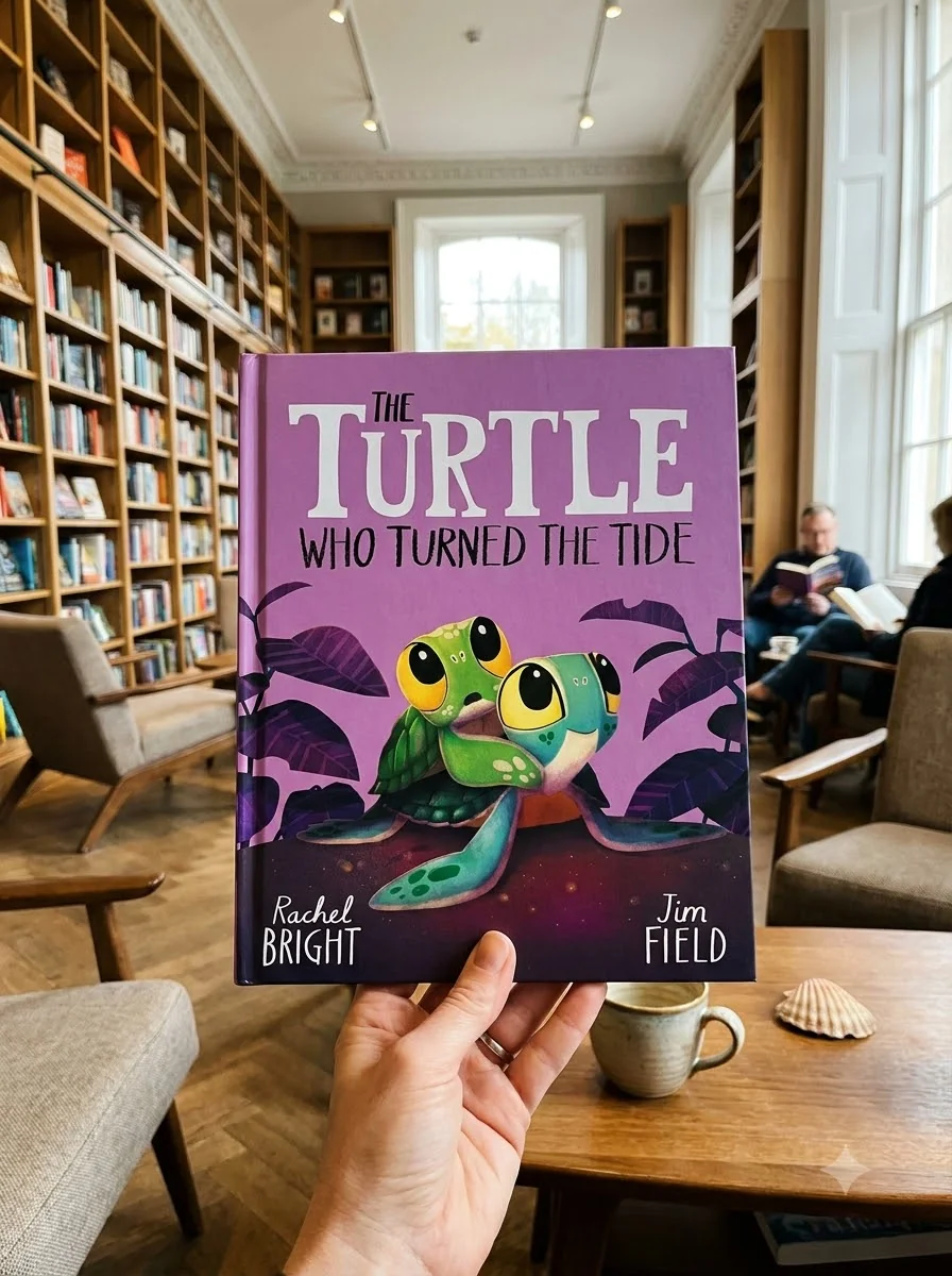 The Turtle Who Turned the Tide — Рейчел Брайт, обкладинка