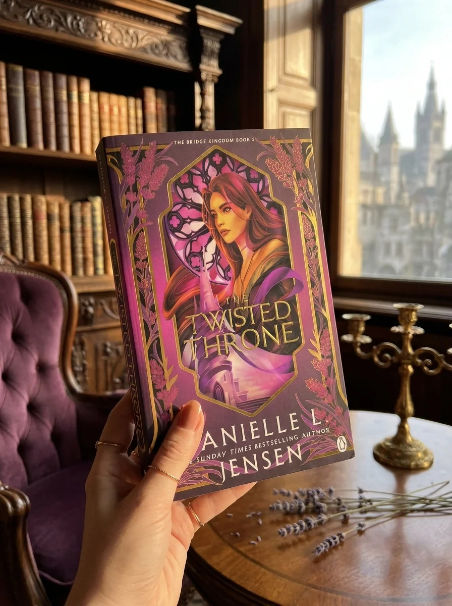 The Twisted Throne. The Bridge Kingdom. Book 5 — Данієль Єнсен, обкладинка