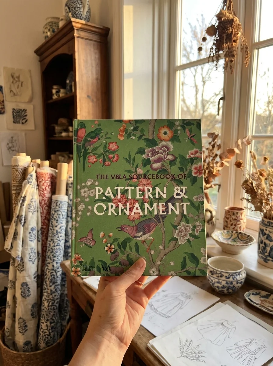 The V&A Sourcebook of Pattern and Ornament — Амелія Калвер, обкладинка
