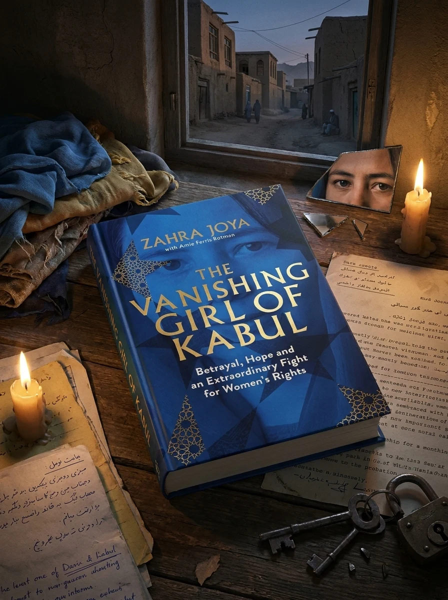 The Vanishing Girl of Kabul. Betrayal, Hope and an Extraordinary Fight for Women's Rights — Захра Джоя, обкладинка