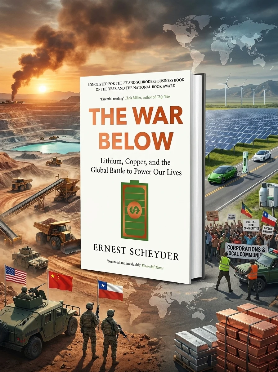 The War Below: Lithium, Copper, and the Global Battle to Power Our Lives — Наука та психологія