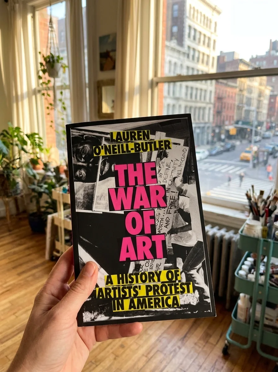 The War of Art. A History of Artists' Protest In America — Лорен О'Нілл-Батлер, обкладинка