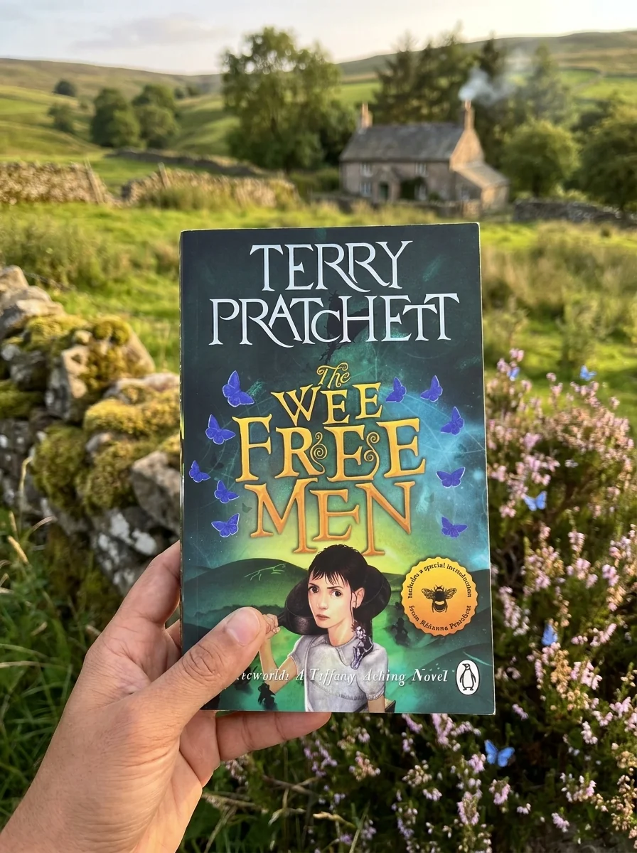 The Wee Free Men — Террі Пратчетт, обкладинка