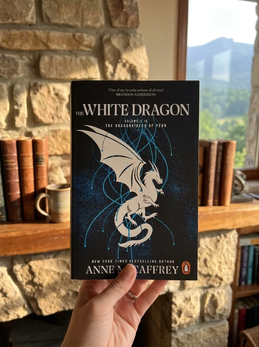 The White Dragon. The Dragon Books. Book 3 — Енн Маккефрі, обкладинка