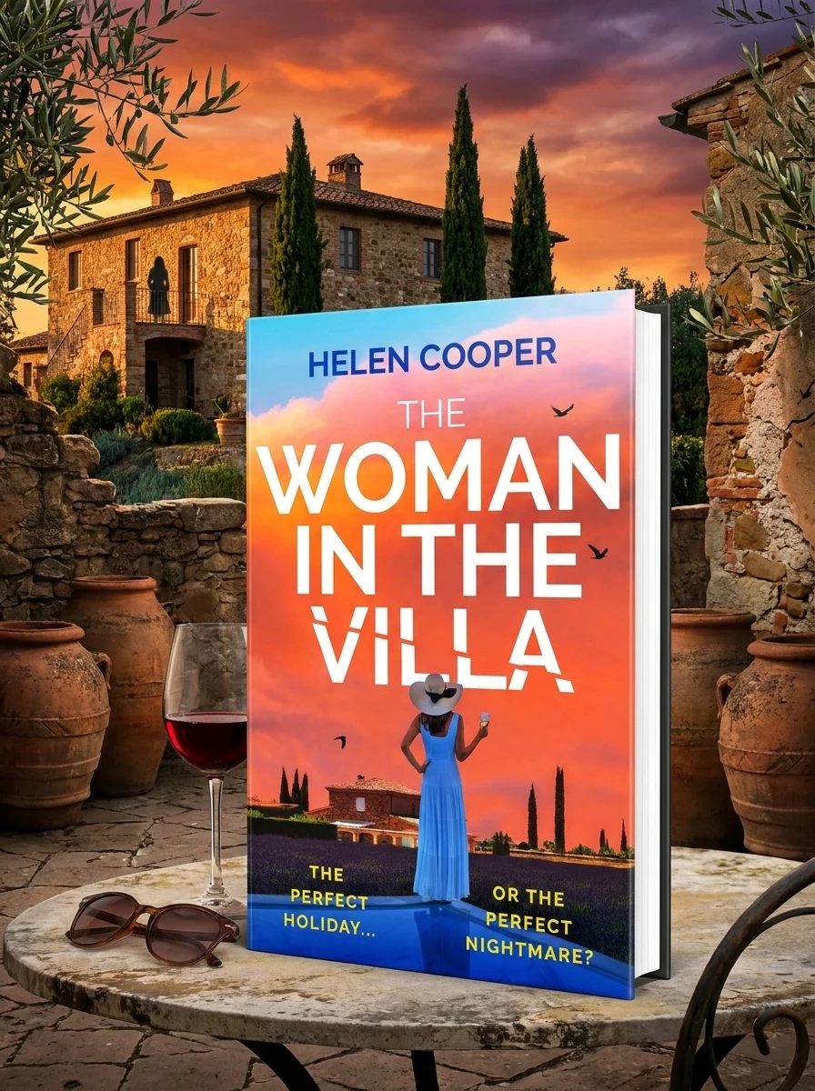 The Woman in the Villa — Хелен Купер, обкладинка