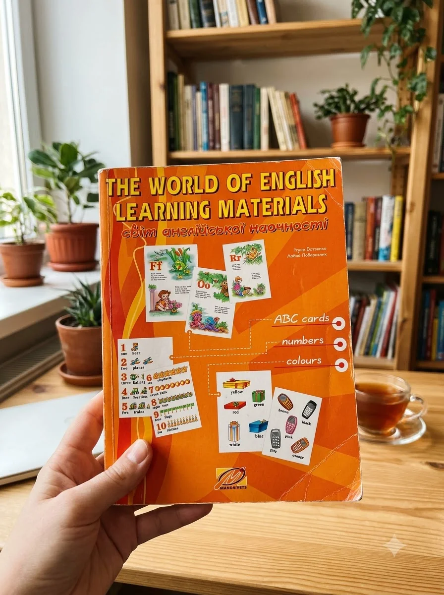 The world of english learning materials. Комплект карток — Книги