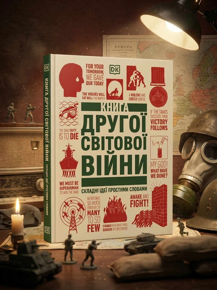 The World War II Book. Big Ideas Simply Explained — Історія та публіцистика