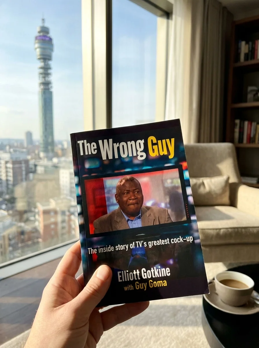 The Wrong Guy. The Inside Story of TVs Greatest Cock-up — Елліот Готкін, обкладинка