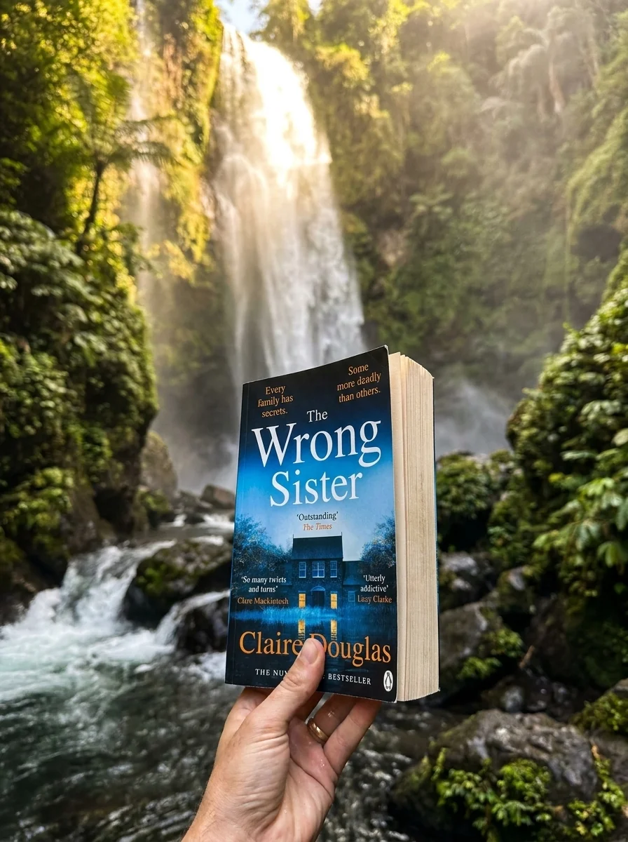 The Wrong Sister — Клер Дуглас, обкладинка