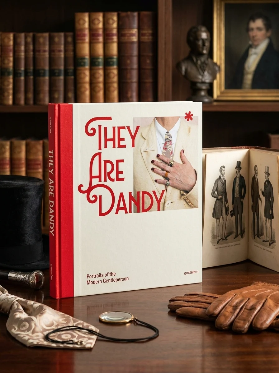 They Are Dandy. Portraits of the Modern Gentleperson — Натаніель Адамс, обкладинка