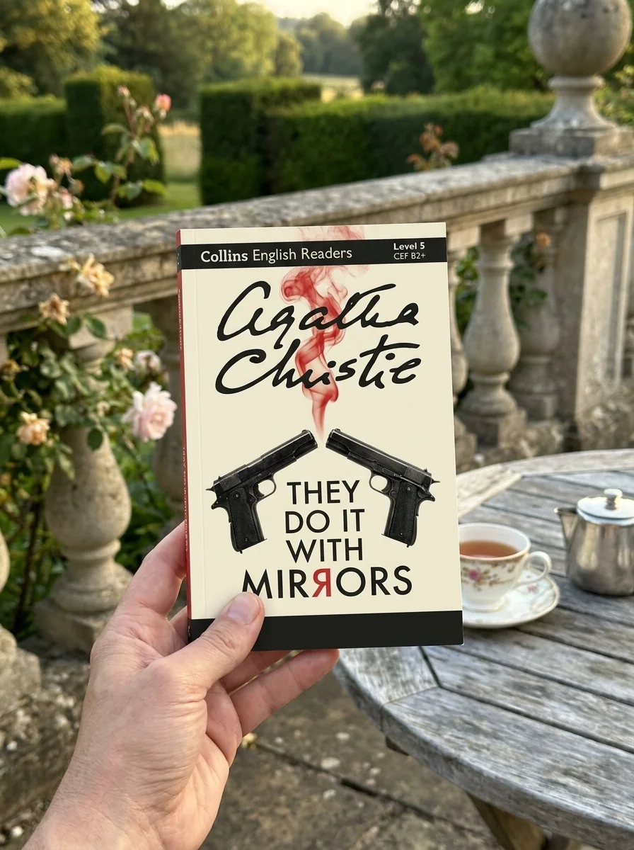 They Do It With Mirrors. Level 5, B2+ — Аґата Крісті, обкладинка
