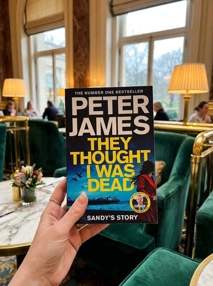 They Thought I Was Dead: Sandy's Story — Peter James, обкладинка