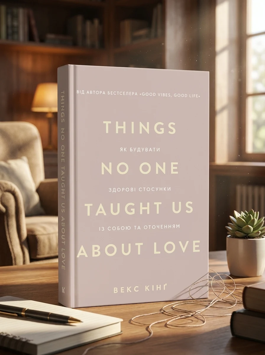 Things No One Taught Us About Love. Як будувати здорові стосунки із собою та оточенням