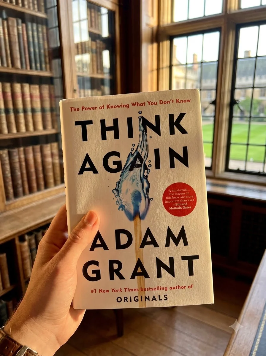 Think Again — Адам Ґрант, обкладинка