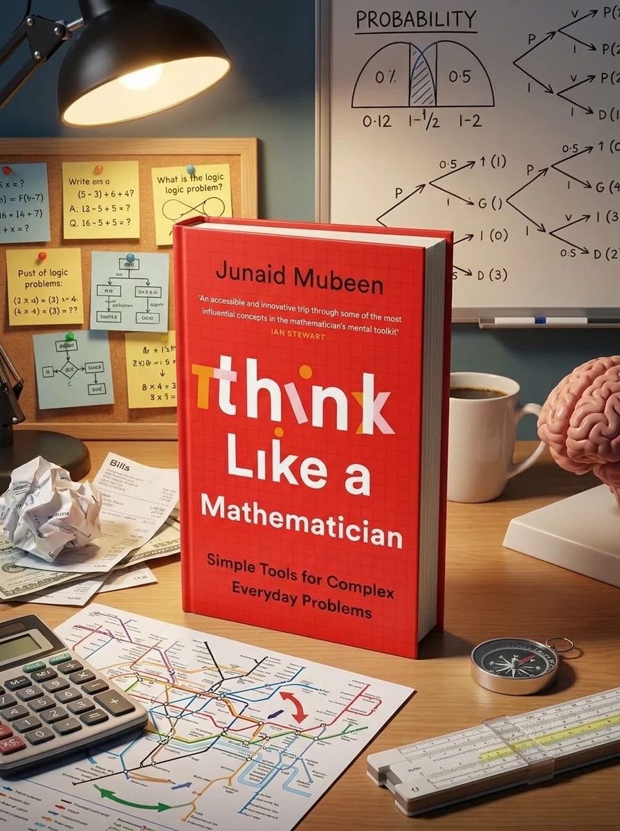 Think Like a Mathematician. Simple Tools for Complex Everyday Problems — Джунаід Мубін, обкладинка