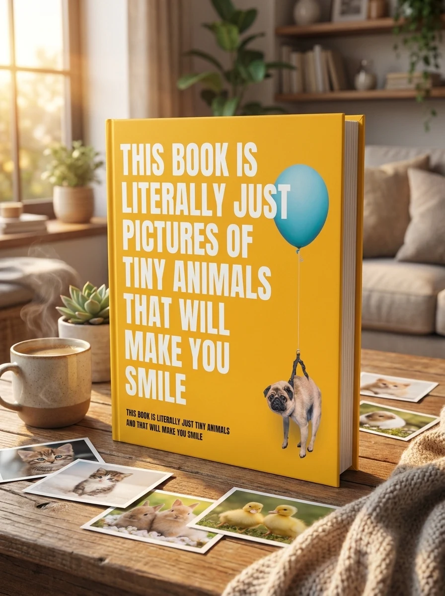 This Book Is Literally Just Pictures of Tiny Animals That Will Make You Smile — Дім, сім'я, релігія