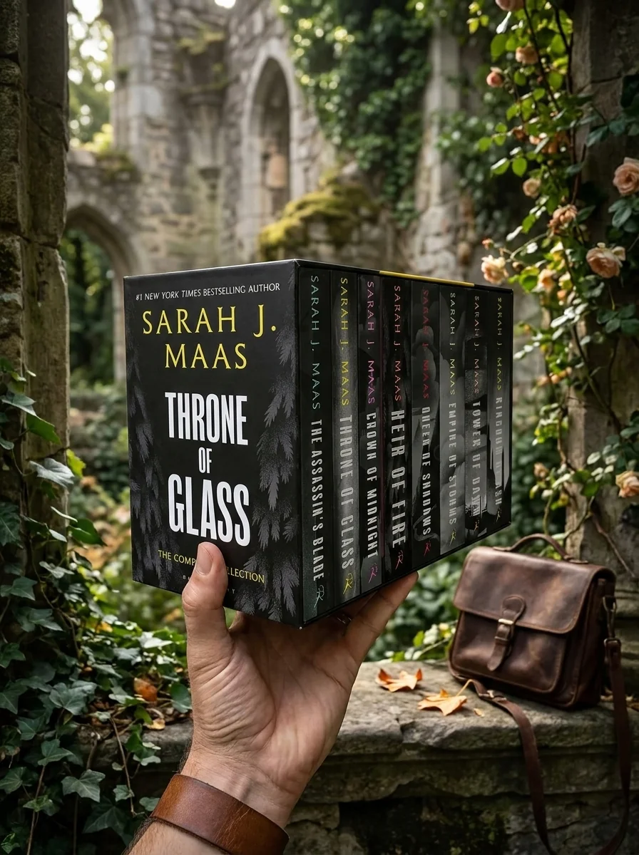 Throne of Glass Box Set — Сара Джанет Маас, обкладинка
