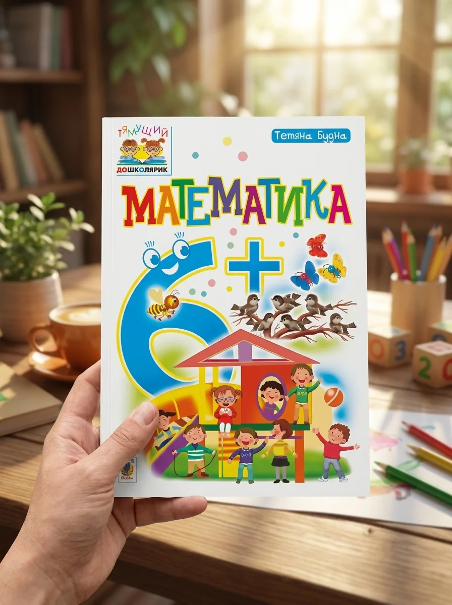 Математика. 6+ — Розвивальні книги