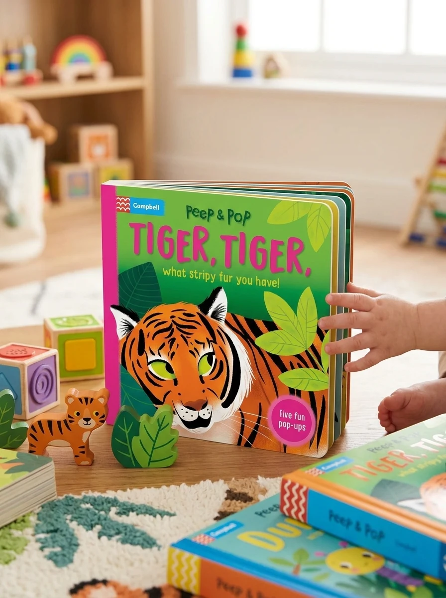 Tiger, Tiger, What Stripy Fur You Have!, обкладинка