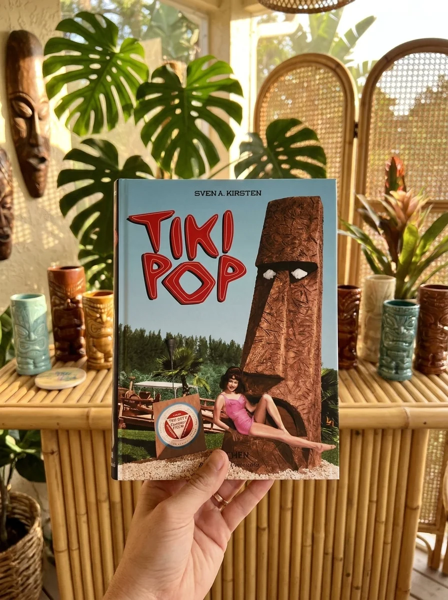 Tiki Pop — Hans Werner Holzwarth, обкладинка