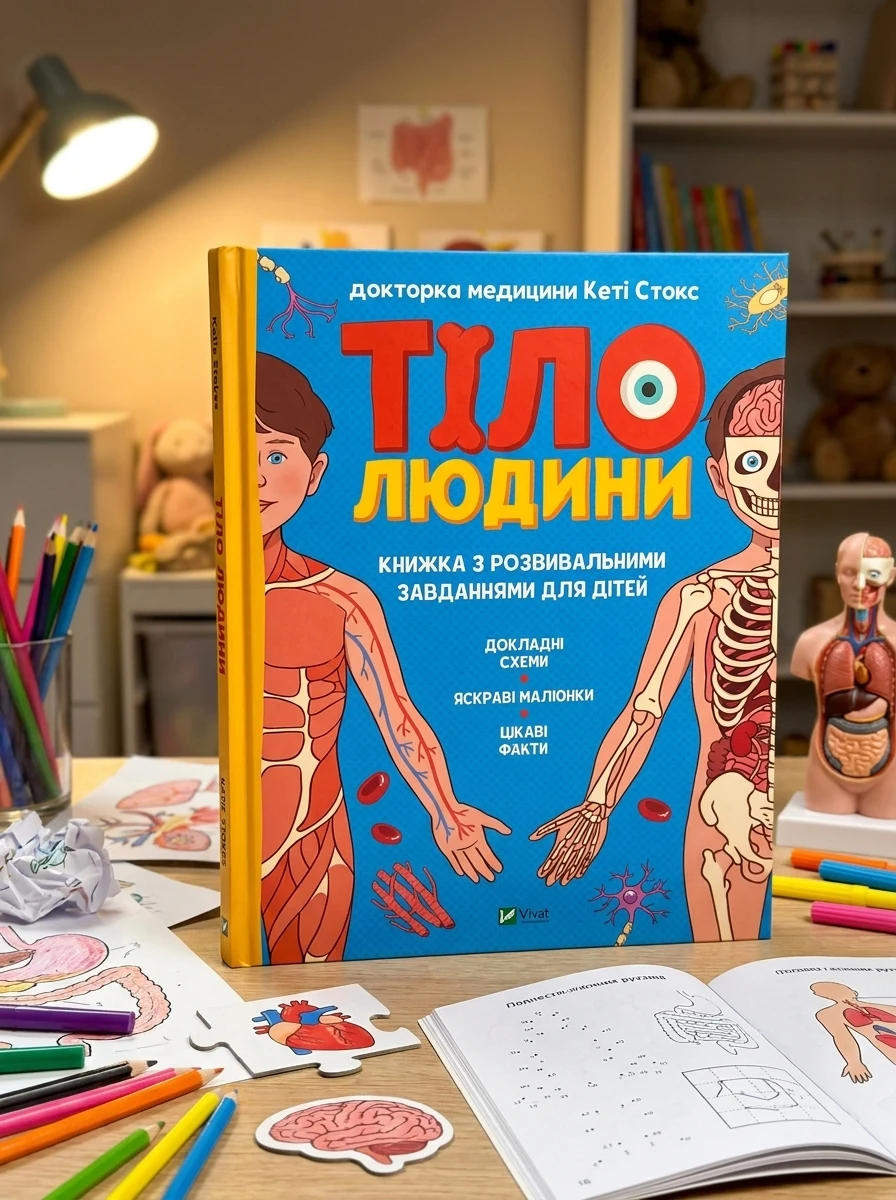 Тіло людини. Розвивальні завдання для дітей — фото 2