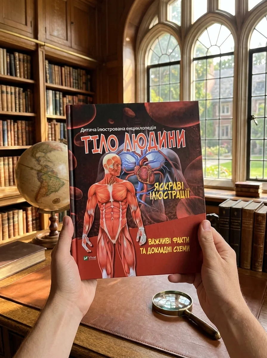 Тіло людини. Важливі факти та докладні схеми | купити книгу онлайн