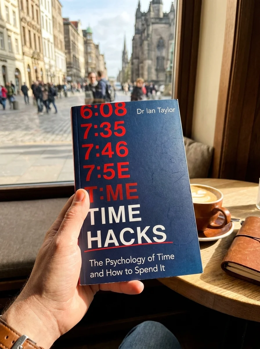 Time Hacks — Ian Taylor, обкладинка